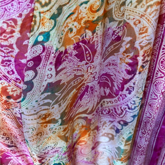 Elegant Pink Floral Maxi Dress - Picture 4 of 6